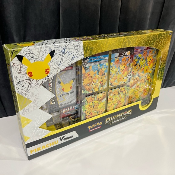 Pokemon | Toys | Pokemon Tcg 25th Anniversary Pikachu V Union ...
